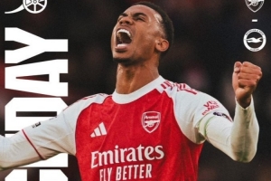 阿森纳官推晒海报，预热联赛杯第四轮战布莱顿