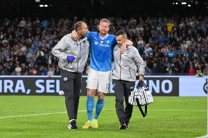 那不勒斯总监：德布劳内在几周后开始康复过程，他受伤是巨大损失