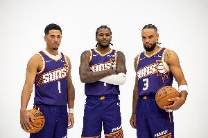 杰伦·格林：布克经验丰富&我尽可能向他学习 全力协助他赢得胜利