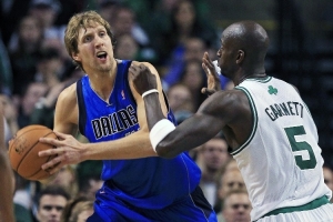 生涯遇过最艰难的对位？凯文·乐福：诺维茨基和加内特