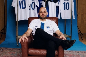 芬兰队官方：队史射手王普基告别国家队，出战133场打进43球